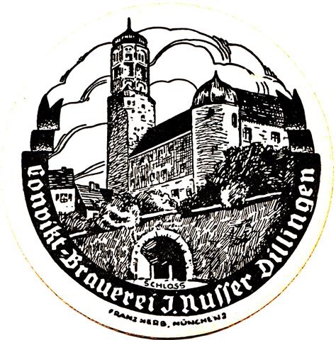 dillingen dlg-by convikt convikt rund 1a (215-j nusser dillingen-schwarz)